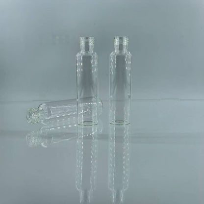 High-Temperature Borosilicate Glass Threaded Storage Bottle (1-30ml) - Laboratory Grade