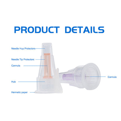 Premium Ultra-Fine Insulin Peptide Pen Needles 32G (0.23 x 4mm) - Sterile Disposable (100 Count x 1 Pack)