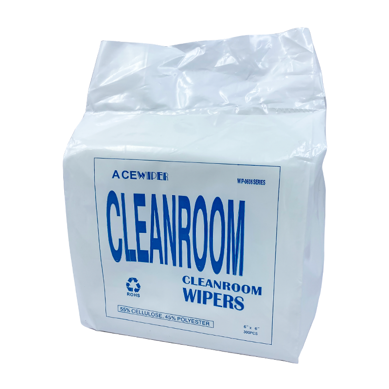 Lint-Free Nonwoven Cleanroom Wipes 56gsm - Wood Pulp Laboratory Wipers (0609)