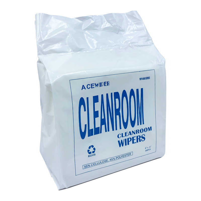 Lint-Free Nonwoven Cleanroom Wipes 56gsm - Wood Pulp Laboratory Wipers (0609)